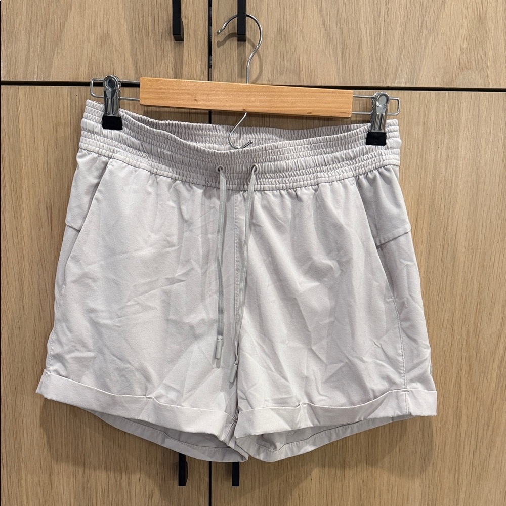 Lululemon Athletica Soft Gray Athletic Shorts